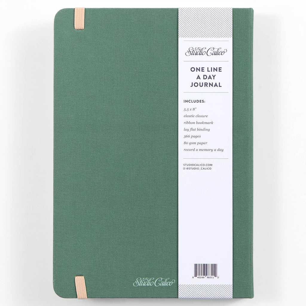 One Line A Day Guided Memory Journal